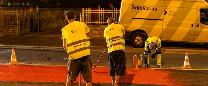 Inițiativa companiei Hellas Direct, Safe Roads Project, ajunge în București